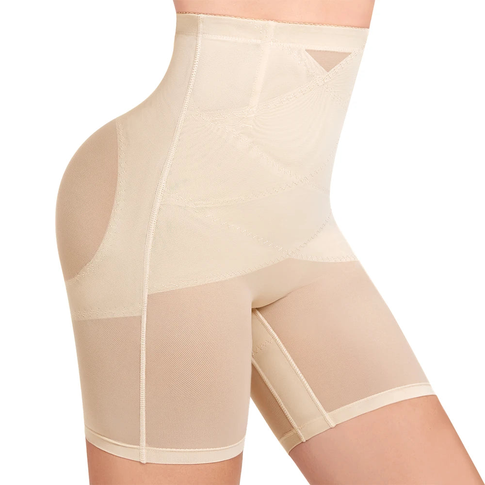 Steel Boned Tummy Control Panty Bbl Shorts Ladies Women Butt Lifter Shapewear Panties High Waisted Body Shapers  Shorts