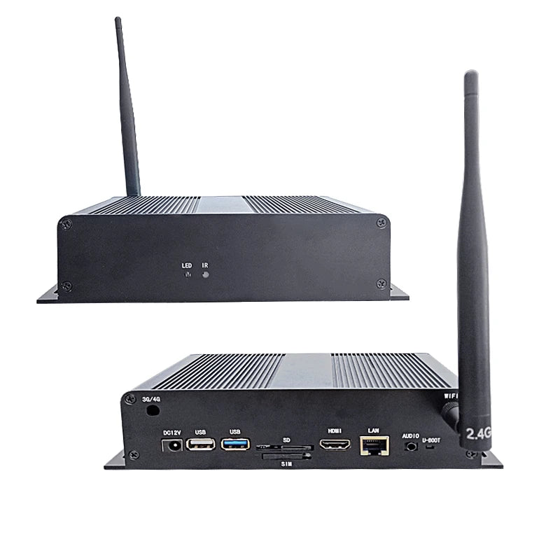 RK3568 Quad Core ultra 4K HD Android Media Player Box for Advertising Screen Monitor Display
