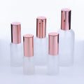 Cosmetic Packaging 5ml 10ml 15ml 30ml 50ml 100ml Empty Frosted Perfume Fine Mist Glass Spray Bottles With Rose Gold Sprayer