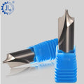 Chamfered Inner R Arc Straight Shank Customized R4 R5 R6 Tungsten Carbide Steel Inner R Milling Cutter Rounding End Mill
