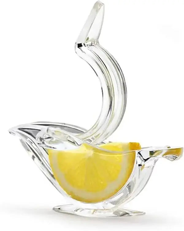 Lemon  Slice Squeezer Acrylic Manual Lemon Juicer for Home Kitchen Bar Hand Juicer for Orange Lemon Lime Pomegranate