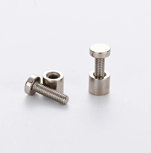 M4 Acrylic Glass Fixing Screw Standoff Dowel Pins Advertising Pins Nails Photo Frame Standoff