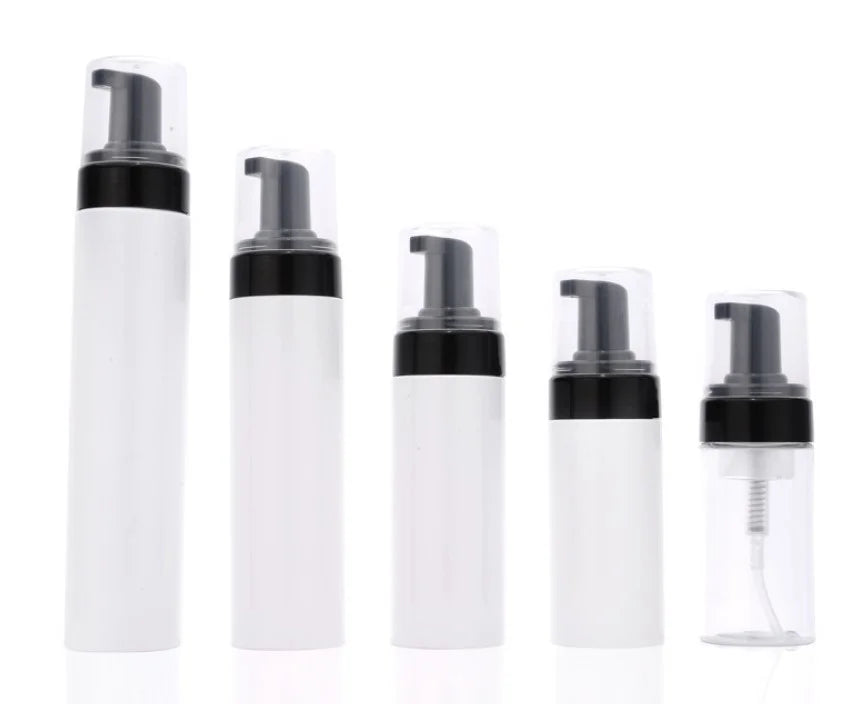 100Ml 120 Ml 4Oz 150Ml 150 Ml 200Ml 250 Ml 250Ml Custom Empty Round Plastic Clear Clearing Cleanser Foaming Foam Pump Bottle