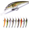 Sinking Minnow 76mm 4g Minnow Lures Bass Life-Like Swimbait with Treble Hook Hard Lures Minnow