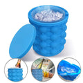 Silicone Ice Maker Quick Chill Ice Bucket Ice Storage Silicone Bucket