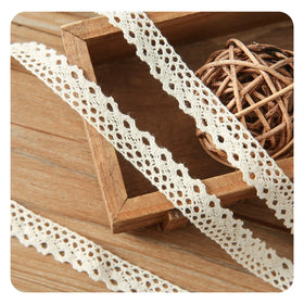 Wholesale Factory Soft 100% Cotton Border Trim Lace Crochet Lace Trim for Women Dress