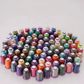 1 PCS 120D/2 Polyester Embroidery Thread Small Spool Colorful Thread for Computerized Embroidery Machine & Embroidery Machine