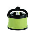 Safe Kitchen Gadgets Manual Pocket Knife Stone Sharpening Tool Mini Knife Sharpener With Suction Pad