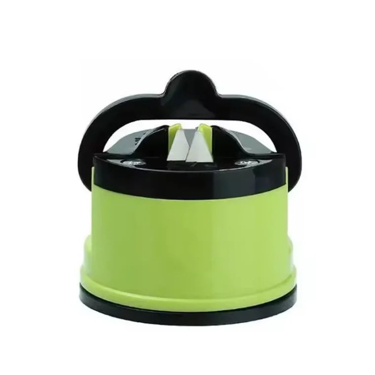 Safe Kitchen Gadgets Manual Pocket Knife Stone Sharpening Tool Mini Knife Sharpener With Suction Pad