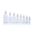 5ml 10ml 15ml 20ml 30ml 50ml 60ml 100ml Essential Oil Serum clear Glass Dropper Bottle with clear Dropper