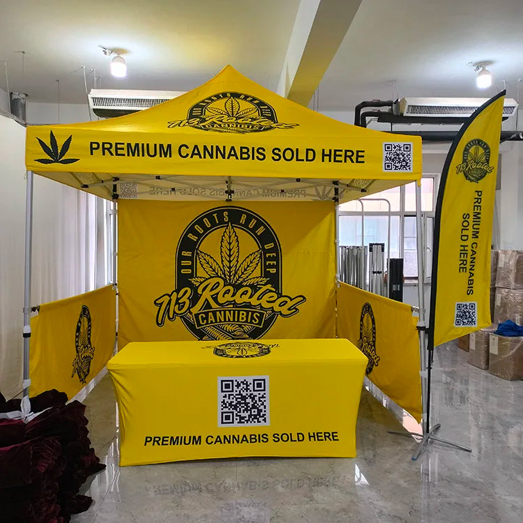 Sunshine Custom Print Factory Supply Pop up Canopy Gazebo 10x10 ft Tent Outdoor Business Event Promotional Trade Show Tent