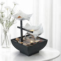 Hot Selling  Modern Design Water Zen Decor Indoor Relaxation Tabletop Fountain with LED Light