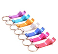 Custom logo Mini Portable Pocket bar Tool Aluminum Beer Bottle Opener Key Chain Mini Surfboard Bottle Opener Keychain