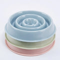 Ceramic Pet Non Choking Slow Feeding Stop Eating Food Feeder Bowl Dog Cats