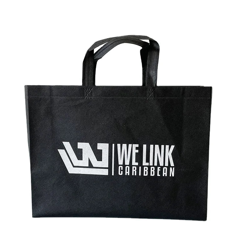 Non Woven Bag Heavy Duty Reusable Storage Tote Bag Eco Friendly Reinforced Fabric Carrier Bag for Parts Packaging
