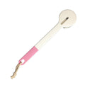 Natural Long Handle Nylon Bristle Wooden Bath Body Brush with Soap Dispensing MegaBDM