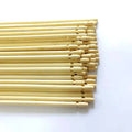 4.5mm Furrow Bamboo Skewer Stick with Concave Head  groove for Plant Support  Bamboo Plant Label