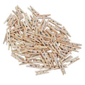 Bambus Wholesale Mini Wooden Clothes Pegs and Clip Colorful Printing logo Different Size Wooden Pegs for Cloth