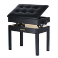 Professional Factory Supply Piano Stool BA222 Adjustable Black White Color Wooden Piano Bench Musical Instrument Accessories