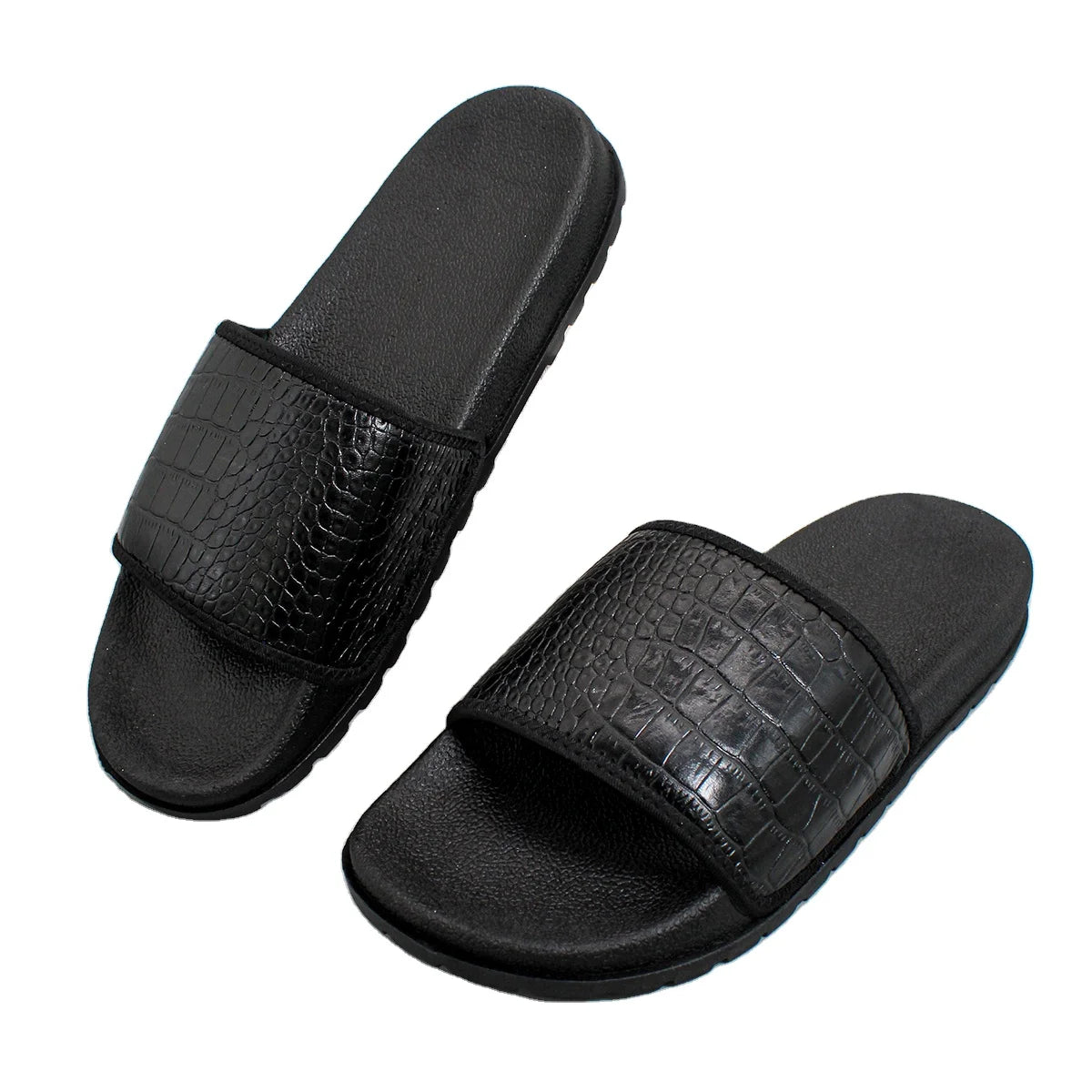 New Trend Designer Pvc Blank Customized Printed Men's Women's Sporty Custom House Soft Slide Sandals