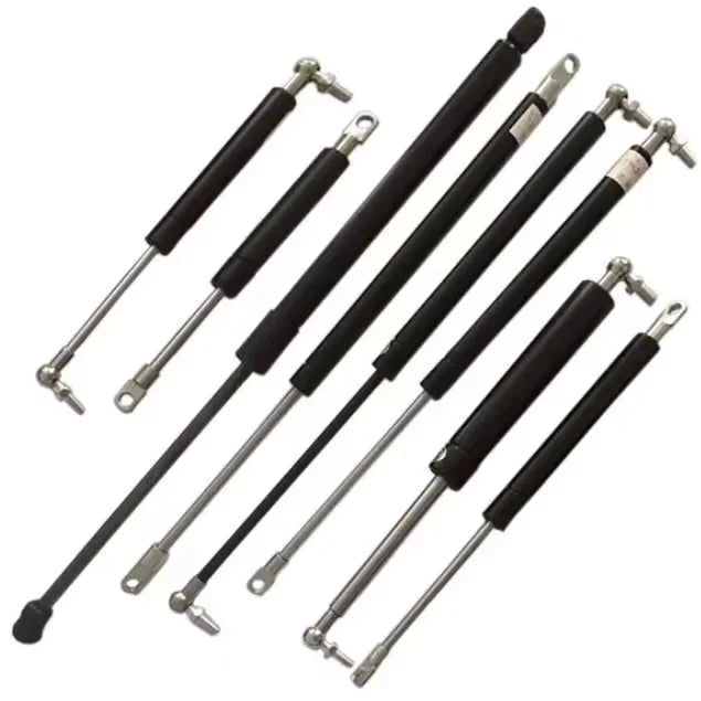 Adjustable Height Furniture Hardware Gas Piston Strut Stamping Nitrogen Gas Cylinder-Durable Steel Material Free Chrome/Black