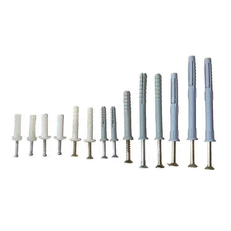 Wholesale Industrial Fasteners Direct Screws and Bolts Nylon Plastic Metric Zinc Finish Building Construction