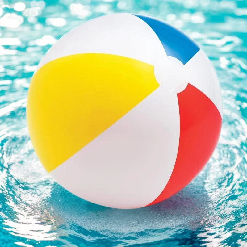 Rainbow Inflatable Balls Colorful Beach Ball Children Toys Floating on the Swimming Pool Water Games Beach Toys for Kids
