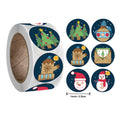Custom Logo Printing Factory Custom Sticker for Christmas
