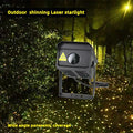 RGBW 25W Aurora Wide Angle Panoramic Starry Laser Projector IP65  GALAXY Ambient Maple Leaf Snowflake Star Firefly Projector