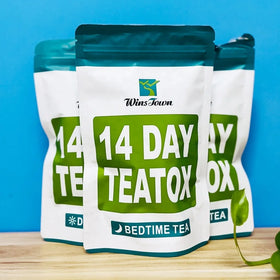 Custom 14 Days Detox Flat Tummy Traditional Herbal Diet Green Tea Chinese Senna Private Label Triangle Bag Slimming Tea