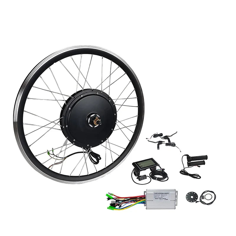 26 Inch 48V 1000W Hub Motor Kit Ebike Conversion Kit