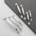 Stock Supply 105mm 126mm 158mm 166mm 200mm 228mm Stainless Steel Metal Handle