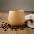 Wooden Handicrafts Drinking Cup Wooden Tea/milk/coffee Cup 240ML