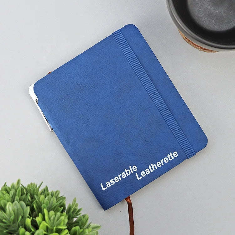Customized Logo Mini Lined Notebook Laser Blanks Notebook Mini Notebooks With Pen