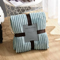 New Arrivals 2022 Plain Warm Super Soft Knitting Polyester Flannel Coral Fleece Eco-Friendly Four Seasons Blanket