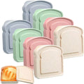 BPA Free Reusable Eco-friendly Pink Rectangle Sandwich Box Microwavable Lunch Container Freshness Preservation Safe Storage for