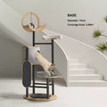 YOUME Luxury Large Cat Climbing Tree Bed Minimalist Design High Hardness Carbon Steel Structure Superior Load-bearing Christmas
