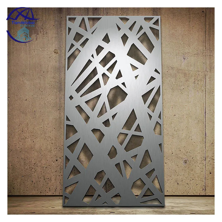 Custom Designed Patterns Recyclable Fast Delivery PVDF Coating Perforated Carved Aluminum Panel for Wall Facade