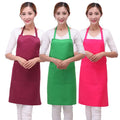 Multi-colors New Style Chef with 2 Roomy Pockets Washable Crafting BBQ Drawing Stain-resistant Polyester Kitchen Aprons