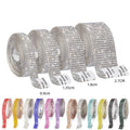 Bling Rhinestone Strip Tape Self Adhesive Crystal Rhinestones Ribbon Tape for DIY Gift/Clothing/Shoes/Bags