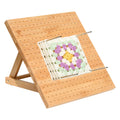 2026 18mm Customized Wood Blocking Board for Crocheting Granny Set Pegs Knitting Needles Foam Crochet Square Stylish Tool