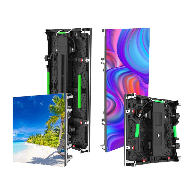 RAYBO Ecran LED Polychrome Populaire P3.91 Haute Rafraichissement HD IntÃ©rieur 500*1000mm Cabinets HD LED Mur VidÃ©o Ecran LED