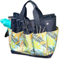 Gardening Tools Bucket Bag with Pockets  Garden Tote Organizer for Women Men Better Sturdy Canvas Large 5.5 Gallon Tool Storage