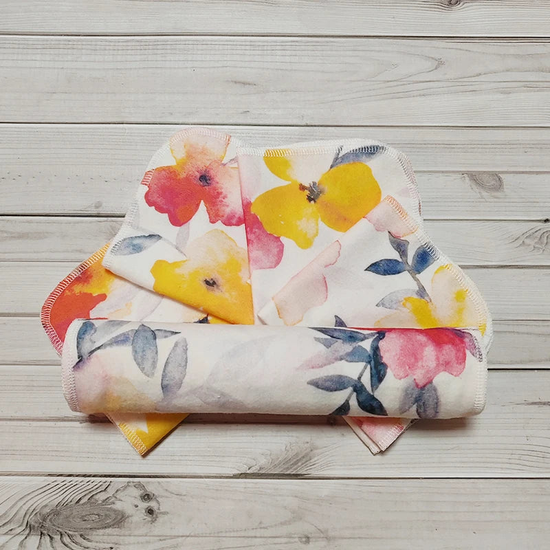 Sustainable Organic Eco Friendly Reusable Unpaper Cleaning Kitchen Cotton Towels