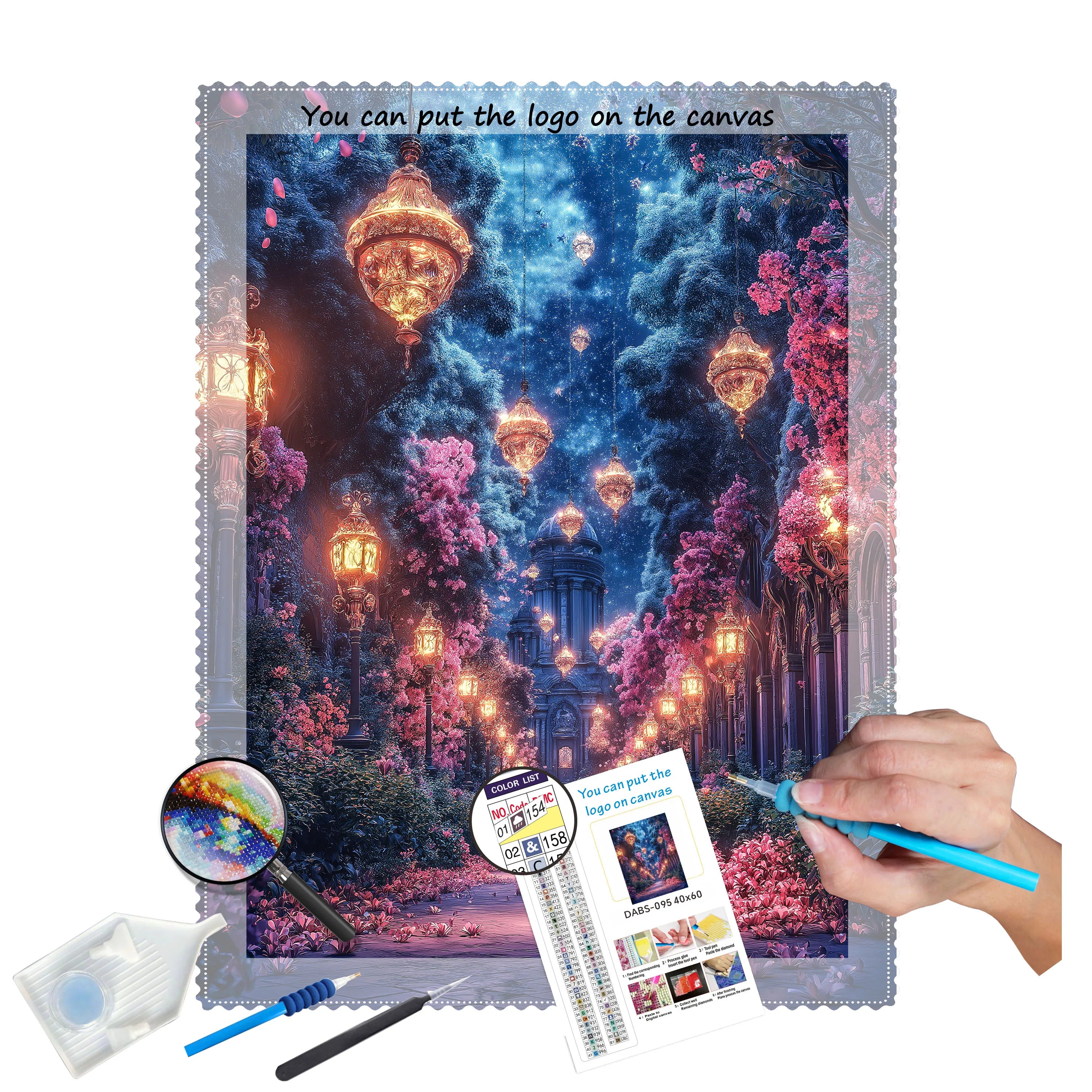 N-2802 Diamond Painting  Custom DIY 5D Diamond Painting Kits Custom Wall  AB Drills Wall Decor Diamond Painting