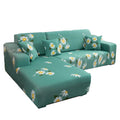 Wholesale Elastic Stretch Floral Printed Modern Impermeable Sofa Set Cover Slipcover for L-Shaped Sectional Sofa Washable