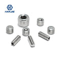 Wholesale Stainless Steel 304 316 Anti Rust DIN913 Flat Point Hex Socket Grub Screws