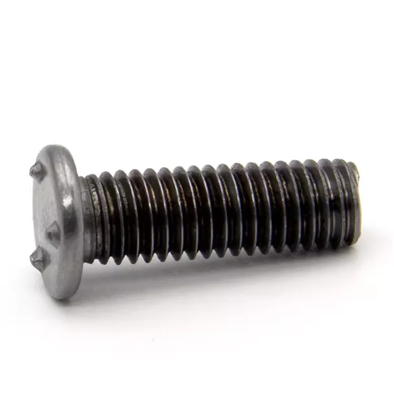 304 Stainless Steel M4 M5 M6 M8 M10 Round Flat Head CD Weld Nails Stud Screws Three Spot Projection Welding Stud Bolts