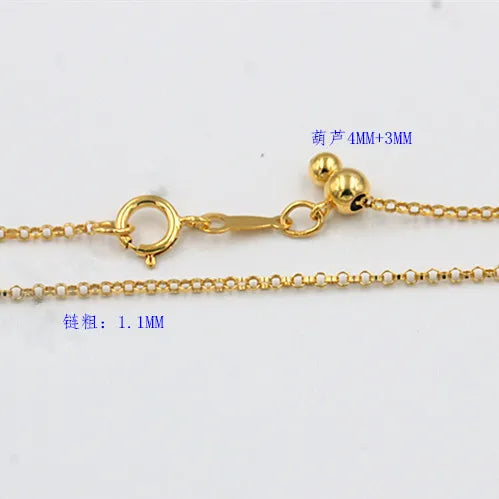 G.T 2022 Gold Box Adjustable Chain 1/20 14K Gold Filled Layer Necklace Minimalist Jewelry With logo