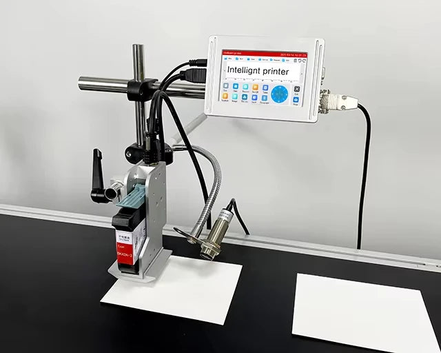Best Newest T110 Online Inkjet Printer for Logo Text Qr Code Barcode Number Printing Machine With Ink Cartridge